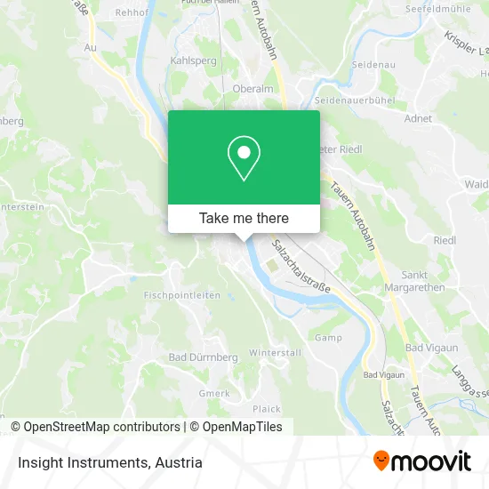 Insight Instruments map