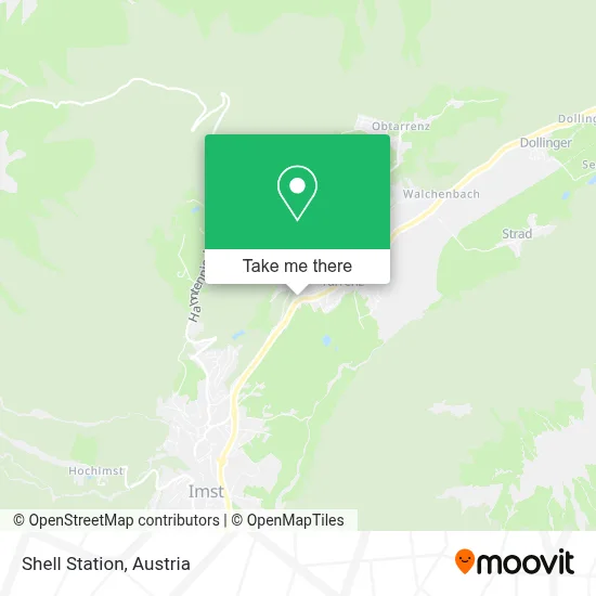 Shell Station map
