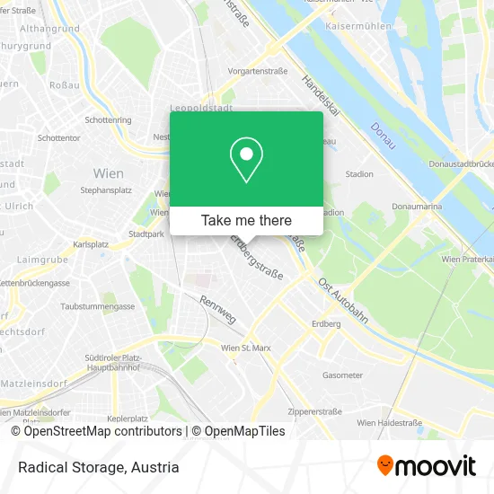 Radical Storage map