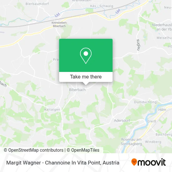 Margit Wagner - Channoine In Vita Point map