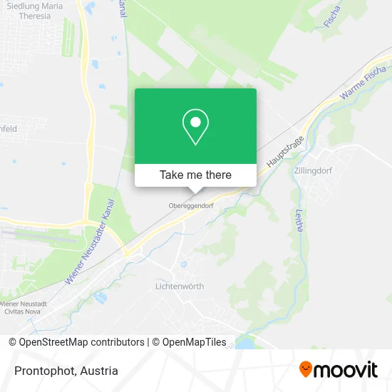 Prontophot map