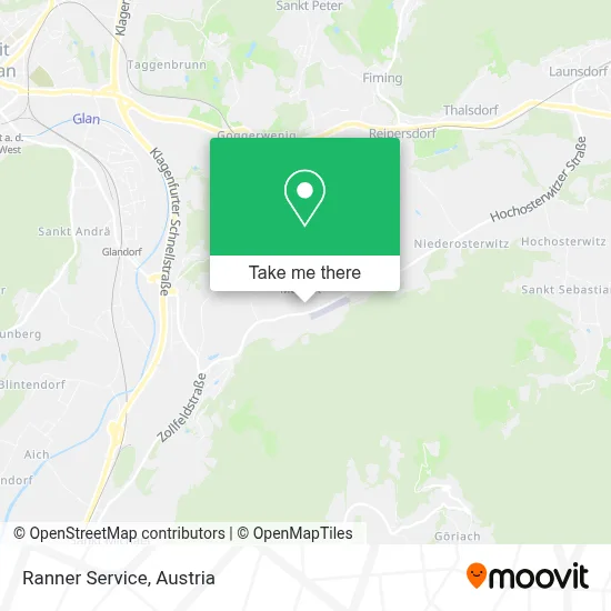 Ranner Service map