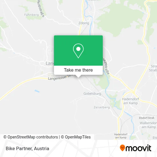 Bike Partner map