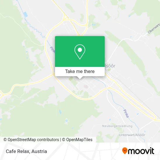 Cafe Relax map