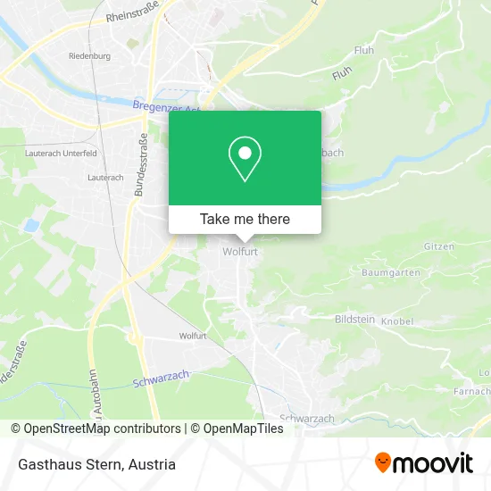 Gasthaus Stern map
