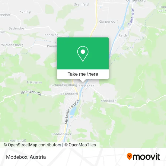Modebox map