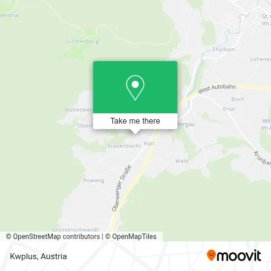 Kwplus map