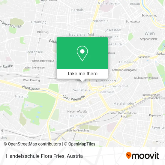 Handelsschule Flora Fries map