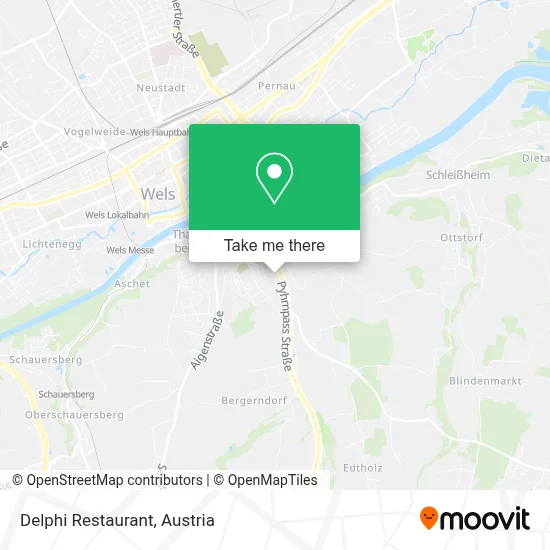 Delphi Restaurant map