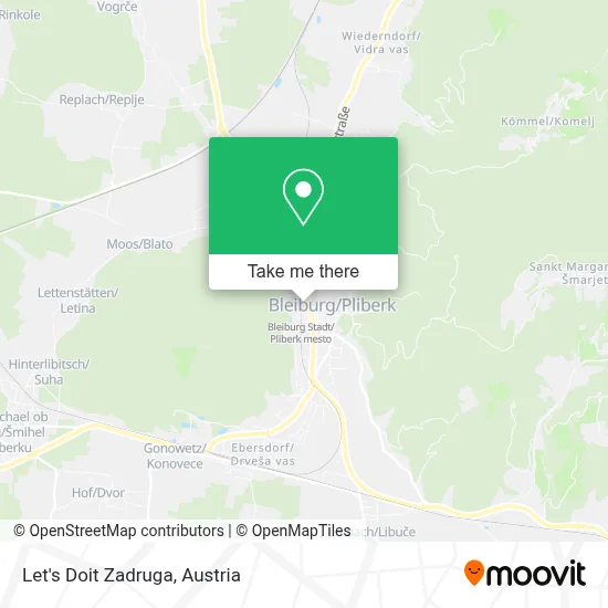 Let's Doit Zadruga map