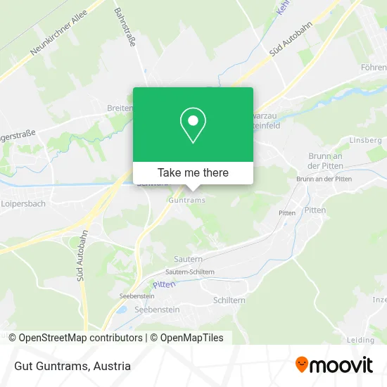 Gut Guntrams map