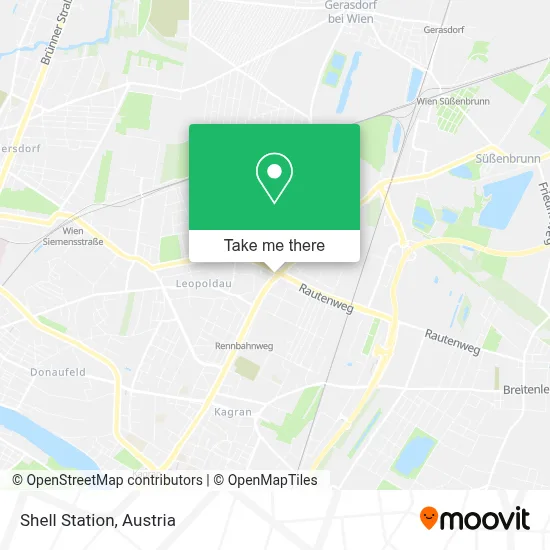 Shell Station map