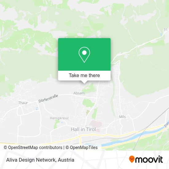 Aliva Design Network map