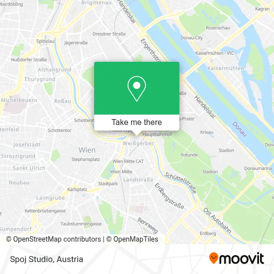 Spoj Studio map