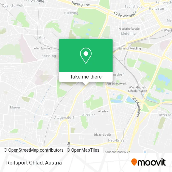 Reitsport Chlad map