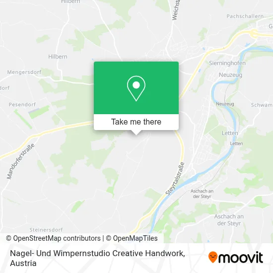 Nagel- Und Wimpernstudio Creative Handwork map