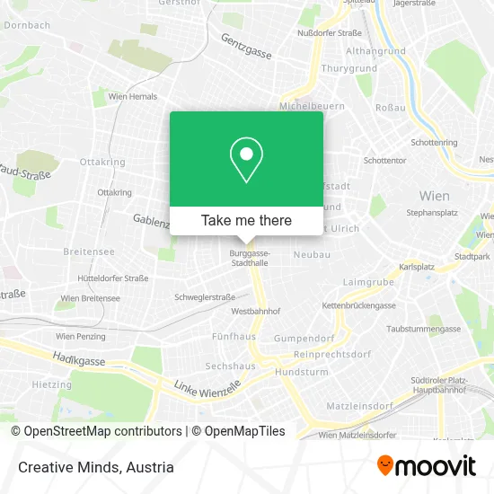 Creative Minds map