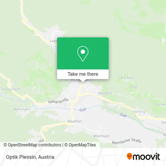 Optik Plessin map
