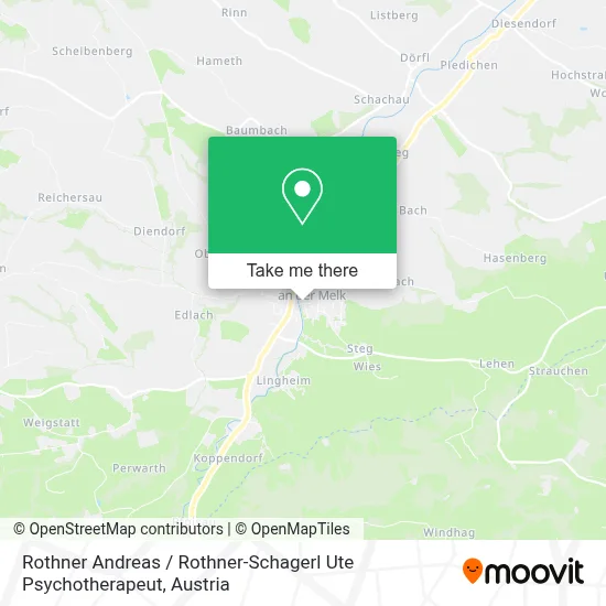 Rothner Andreas / Rothner-Schagerl Ute Psychotherapeut map