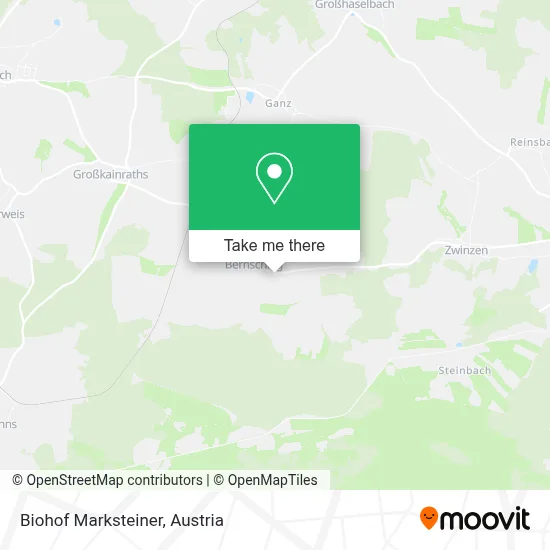 Biohof Marksteiner map