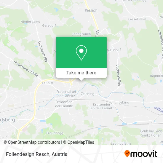 Foliendesign Resch map