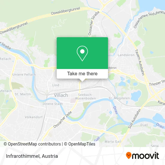 Infrarothimmel map