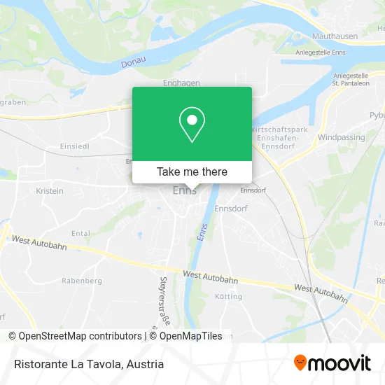 Ristorante La Tavola map