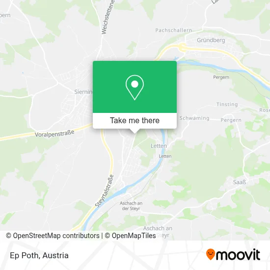 Ep Poth map