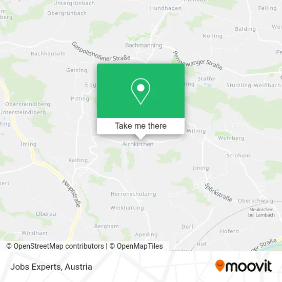 Jobs Experts map