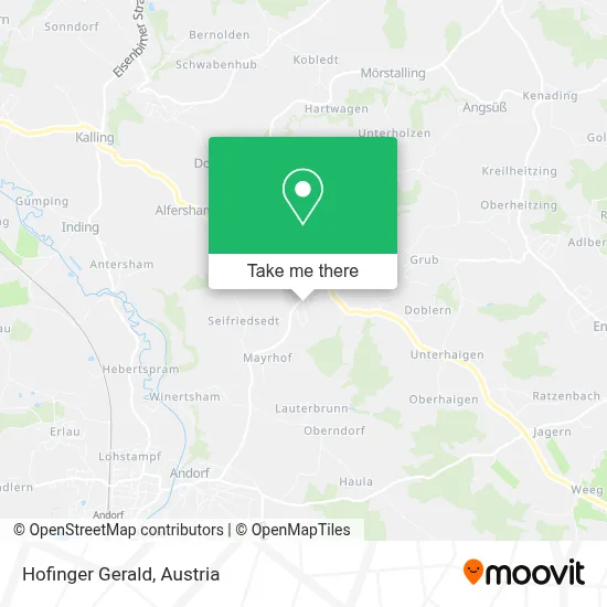 Hofinger Gerald map