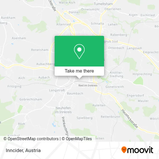 Inncider map