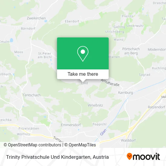 Trinity Privatschule Und Kindergarten map