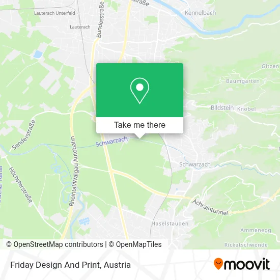 Friday Design And Print map