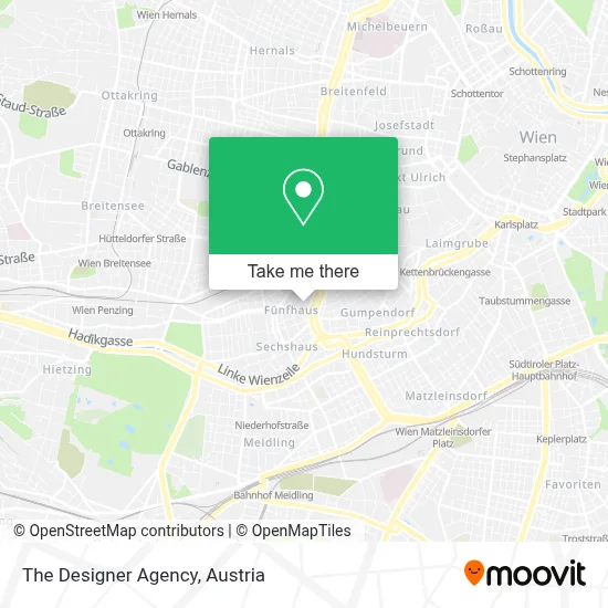 The Designer Agency map