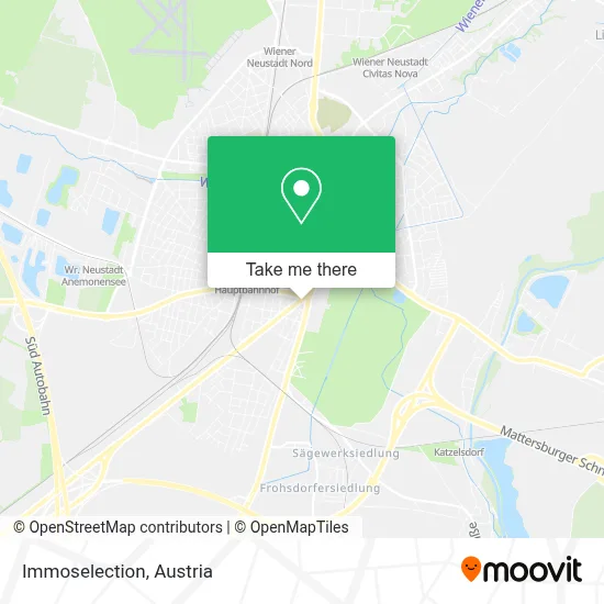 Immoselection map