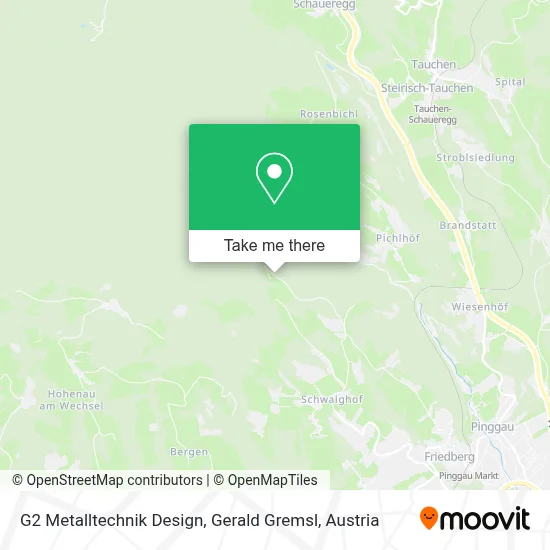 G2 Metalltechnik Design, Gerald Gremsl map