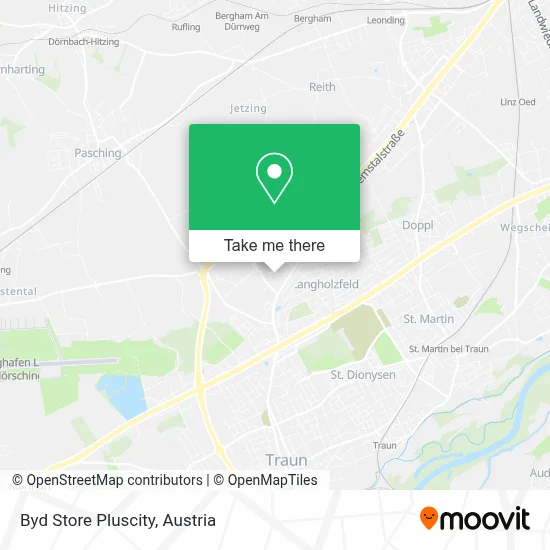 Byd Store Pluscity map