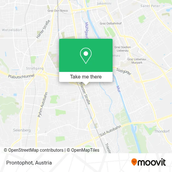 Prontophot map