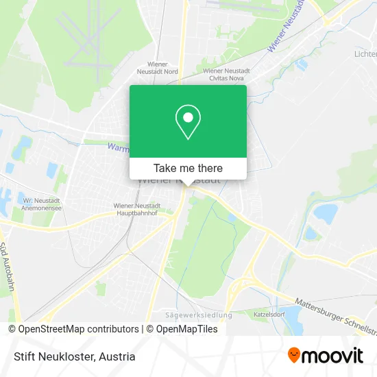 Stift Neukloster map