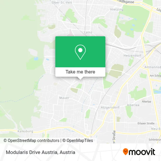 Modularis Drive Austria map