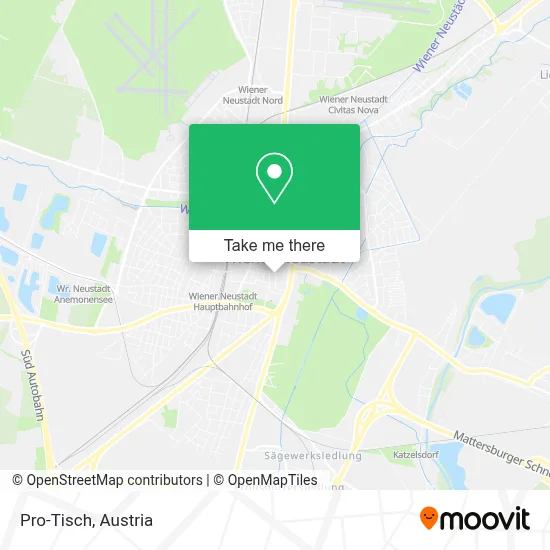 Pro-Tisch map