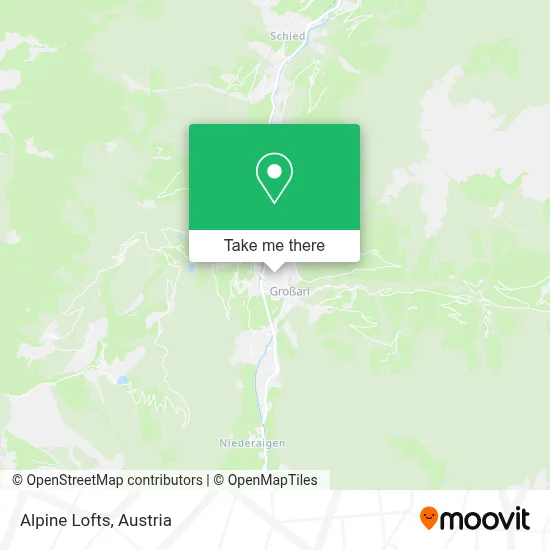 Alpine Lofts map