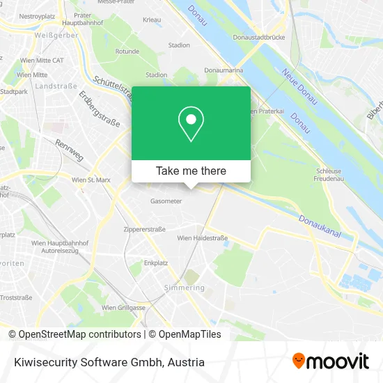 Kiwisecurity Software Gmbh map