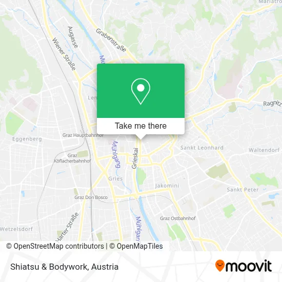 Shiatsu & Bodywork map
