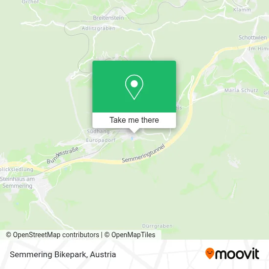 Semmering Bikepark map
