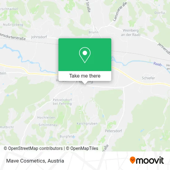 Mave Cosmetics map