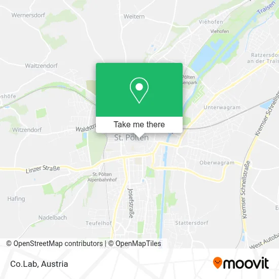 Co.Lab map