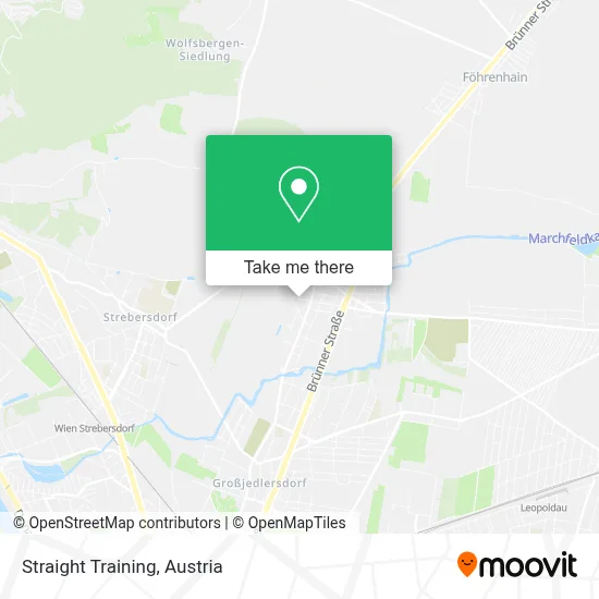Straight Training map