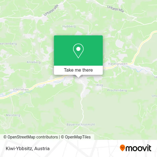 Kiwi-Ybbsitz map