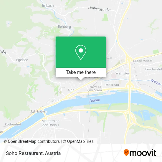 Soho Restaurant map